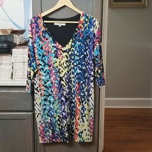 Like New Trina Turk 3/4 Fully Lined Dress